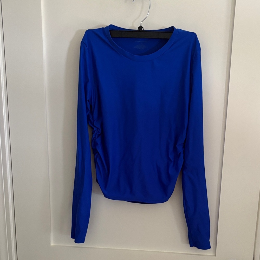 Summersalt Cobalt Blue Long Sleeve rash guard UV protection